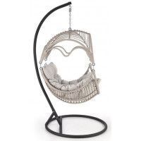 Подвесное кресло-кокон Halmar Rasmus светло-серый купить в Минске Подвесное кресло-кокон Halmar Rasmus светло-серый купить в Минске