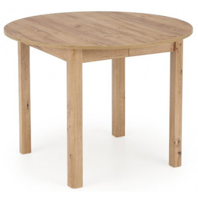 Стол обеденный раздвижной Halmar RINGO (Ринго) 102*102 дуб крафт/дуб крафт купить в Минске