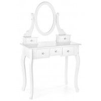 Комплект HALMAR SARA (консоль + табурет) белый/белый купить в Минске