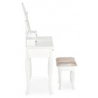 Комплект HALMAR SARA (консоль + табурет) белый/белый купить в Минске
