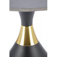 Стол журнальный HALMAR SCALITA черный мрамор/черный/золотой купить в Минске