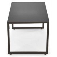 Комплект садовой мебели Halmar SHARK (софа + 2 кресла + стол журнальный) черный/капучино купить в Минске