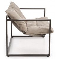 Комплект садовой мебели Halmar SHARK (софа + 2 кресла + стол журнальный) черный/капучино купить в Минске