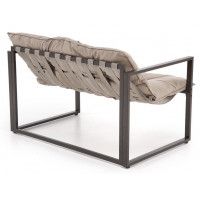 Комплект садовой мебели Halmar SHARK (софа + 2 кресла + стол журнальный) черный/капучино купить в Минске