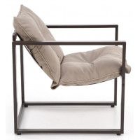 Комплект садовой мебели Halmar SHARK (софа + 2 кресла + стол журнальный) черный/капучино купить в Минске