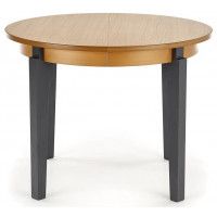 Стол обеденный Halmar Sorbus (Сорбус) (100-200)*100 дуб медовый/графит купить в Минске Стол обеденный Halmar Sorbus (Сорбус) (100-200)*100 дуб медовый/графит купить в Минске