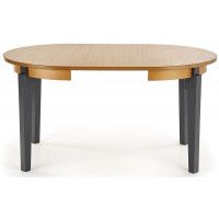 Стол обеденный Halmar Sorbus (Сорбус) (100-200)*100 дуб медовый/графит купить в Минске Стол обеденный Halmar Sorbus (Сорбус) (100-200)*100 дуб медовый/графит купить в Минске