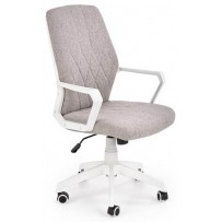 Кресло Halmar SPIN 2 белый / светло-серый