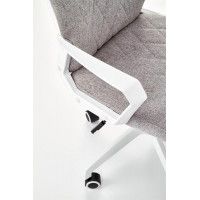Кресло Halmar SPIN 2 белый / светло-серый купить в Минске