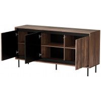 Комод Halmar Swing KM-1 орех/черный купить в Минске