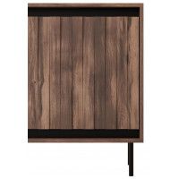 Комод Halmar Swing KM-1 орех/черный купить в Минске