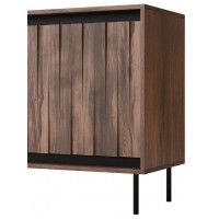 Комод Halmar Swing KM-1 орех/черный купить в Минске