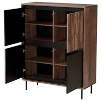 Комод Halmar Swing KM-2 орех/черный купить в Минске Комод Halmar Swing KM-2 орех/черный купить в Минске