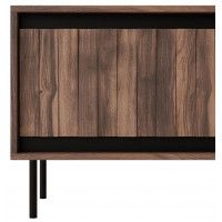 Тумба под телевизор Halmar Swing RTV-1 орех/черный купить в Минске