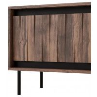 Тумба под телевизор Halmar Swing RTV-1 орех/черный купить в Минске