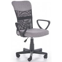 Кресло Halmar TIMMY (Тимми) серый/черный