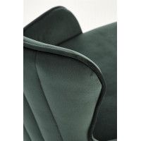 Кресло Halmar TIMOTEO (Тимотео) темно-зеленый/золото купить в Минске
