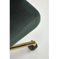 Кресло Halmar TIMOTEO (Тимотео) темно-зеленый/золото купить в Минске