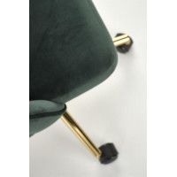 Кресло Halmar TIMOTEO (Тимотео) темно-зеленый/золото купить в Минске