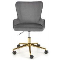 Кресло Halmar TIMOTEO (Тимотео) серый/золото купить в Минске