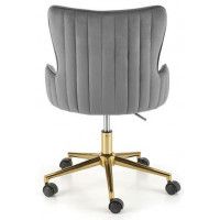 Кресло Halmar TIMOTEO (Тимотео) серый/золото купить в Минске