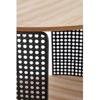 Стол журнальный HALMAR TRAFICA натуральный/черный купить в Минске Стол журнальный HALMAR TRAFICA натуральный/черный купить в Минске