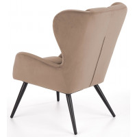 Кресло Halmar Tyrion (Тирион) бежевый/черный купить в Минске