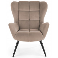Кресло Halmar Tyrion (Тирион) бежевый/черный купить в Минске