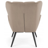 Кресло Halmar Tyrion (Тирион) бежевый/черный купить в Минске