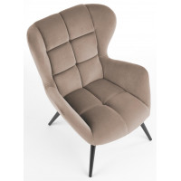Кресло Halmar Tyrion (Тирион) бежевый/черный купить в Минске
