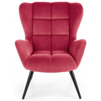 Кресло Halmar Tyrion (Тирион) бордовый/черный купить в Минске
