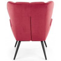 Кресло Halmar Tyrion (Тирион) бордовый/черный купить в Минске