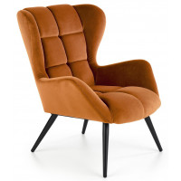 Кресло Halmar Tyrion (Тирион) корица/черный