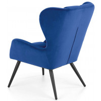 Кресло Halmar Tyrion (Тирион) темно-синий/черный купить в Минске