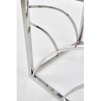 Стол журнальный HALMAR UNIVERSE дымчатый/серебристый купить в Минске Стол журнальный HALMAR UNIVERSE дымчатый/серебристый купить в Минске