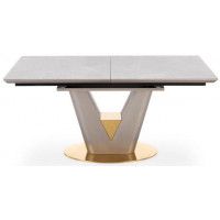Стол обеденный Halmar Valentino (Валентино) (160-220)*90 светло-серый/золотой купить в Минске Стол обеденный Halmar Valentino (Валентино) (160-220)*90 светло-серый/золотой купить в Минске
