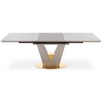 Стол обеденный Halmar Valentino (Валентино) (160-220)*90 светло-серый/золотой купить в Минске Стол обеденный Halmar Valentino (Валентино) (160-220)*90 светло-серый/золотой купить в Минске