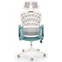 Кресло Halmar VESUVIO 2 (Весувио 2) бирюзовый/серый/белый купить в Минске