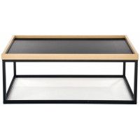 Стол журнальный HALMAR VESPA натуральный/черный купить в Минске Стол журнальный HALMAR VESPA натуральный/черный купить в Минске