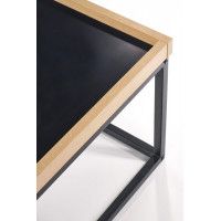 Стол журнальный HALMAR VESPA натуральный/черный купить в Минске Стол журнальный HALMAR VESPA натуральный/черный купить в Минске