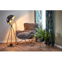 Кресло Halmar VOLKER (Волкер) темно-серый/черный купить в Минске