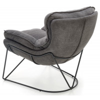 Кресло Halmar VOLKER (Волкер) темно-серый/черный купить в Минске