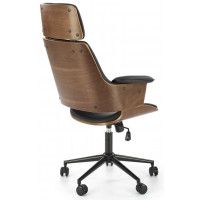 Кресло HALMAR Weber (Вебер) ореховый/черный купить в Минске Кресло HALMAR Weber (Вебер) ореховый/черный купить в Минске