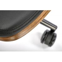 Кресло HALMAR Weber (Вебер) ореховый/черный купить в Минске Кресло HALMAR Weber (Вебер) ореховый/черный купить в Минске