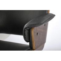 Кресло HALMAR Weber (Вебер) ореховый/черный купить в Минске Кресло HALMAR Weber (Вебер) ореховый/черный купить в Минске