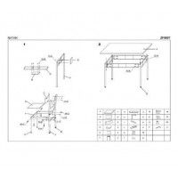 Комплект HALMAR NATANIEL (стол + 4 стула) купить в Минске Комплект HALMAR NATANIEL (стол + 4 стула) купить в Минске