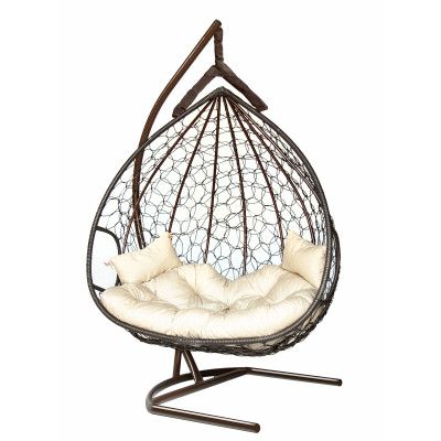 Подвесное кресло-кокон DUBLIN Коричневый купить в Минске