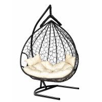 Подвесное кресло-кокон DUBLIN Черный