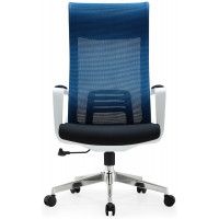 Кресло Insite RECORD белый / синий купить в Минске