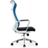Кресло Insite RECORD белый / синий купить в Минске